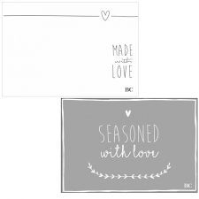Bastion Collections Block Papier "Seasoned with Love"