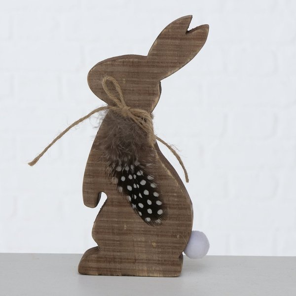 Boltze Figur Holz Hase Modell Friethjof