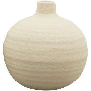 Exner Vase MITE creme Terrakotta groß